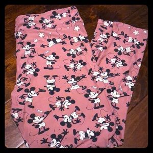 LulaRoe Disney Mickey Leggings TC2